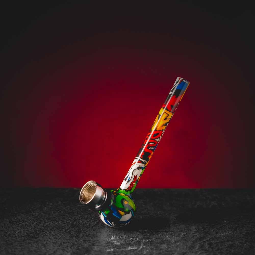 Glass Pipe Pipe Kiváló minőségű Kratom World CBD HHC dohányzó marihuána