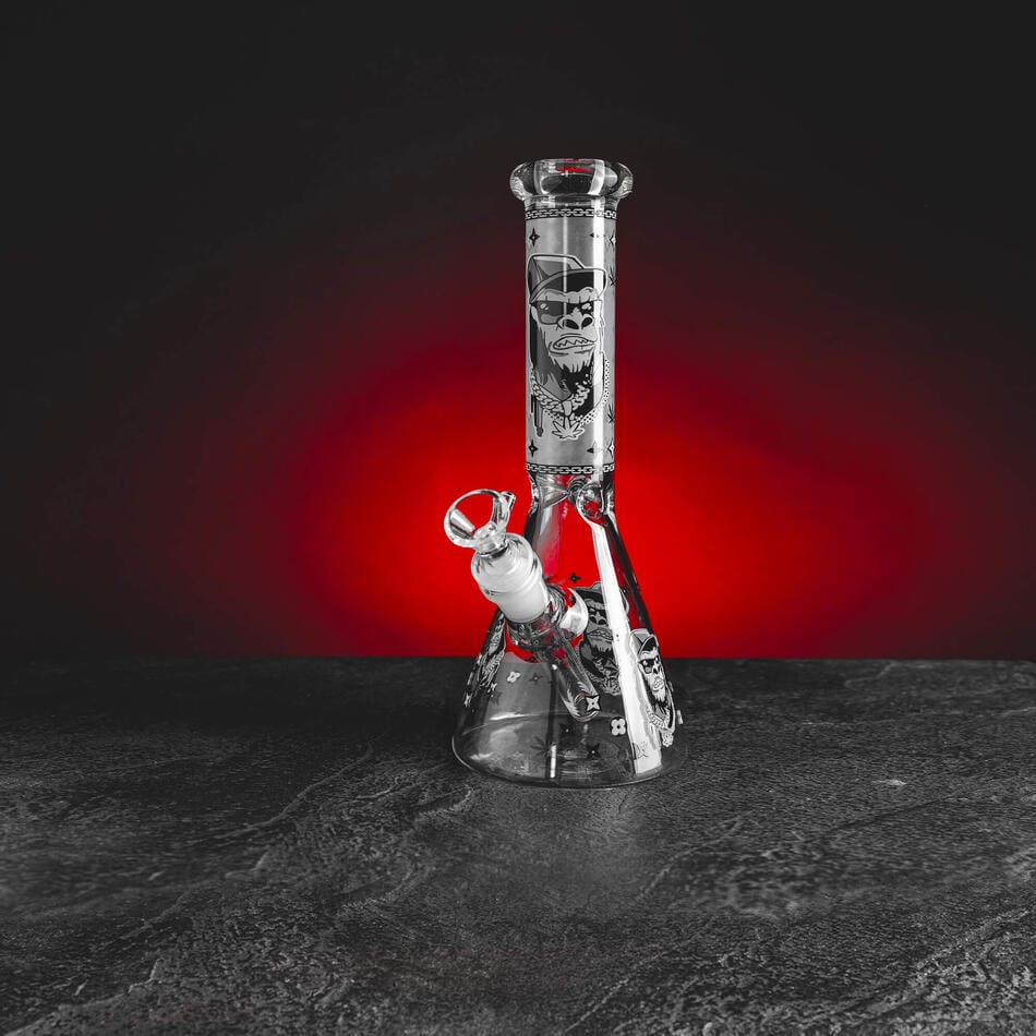 kratom világ bong üveg gorilla gorilla világít a sötétben kratomworld